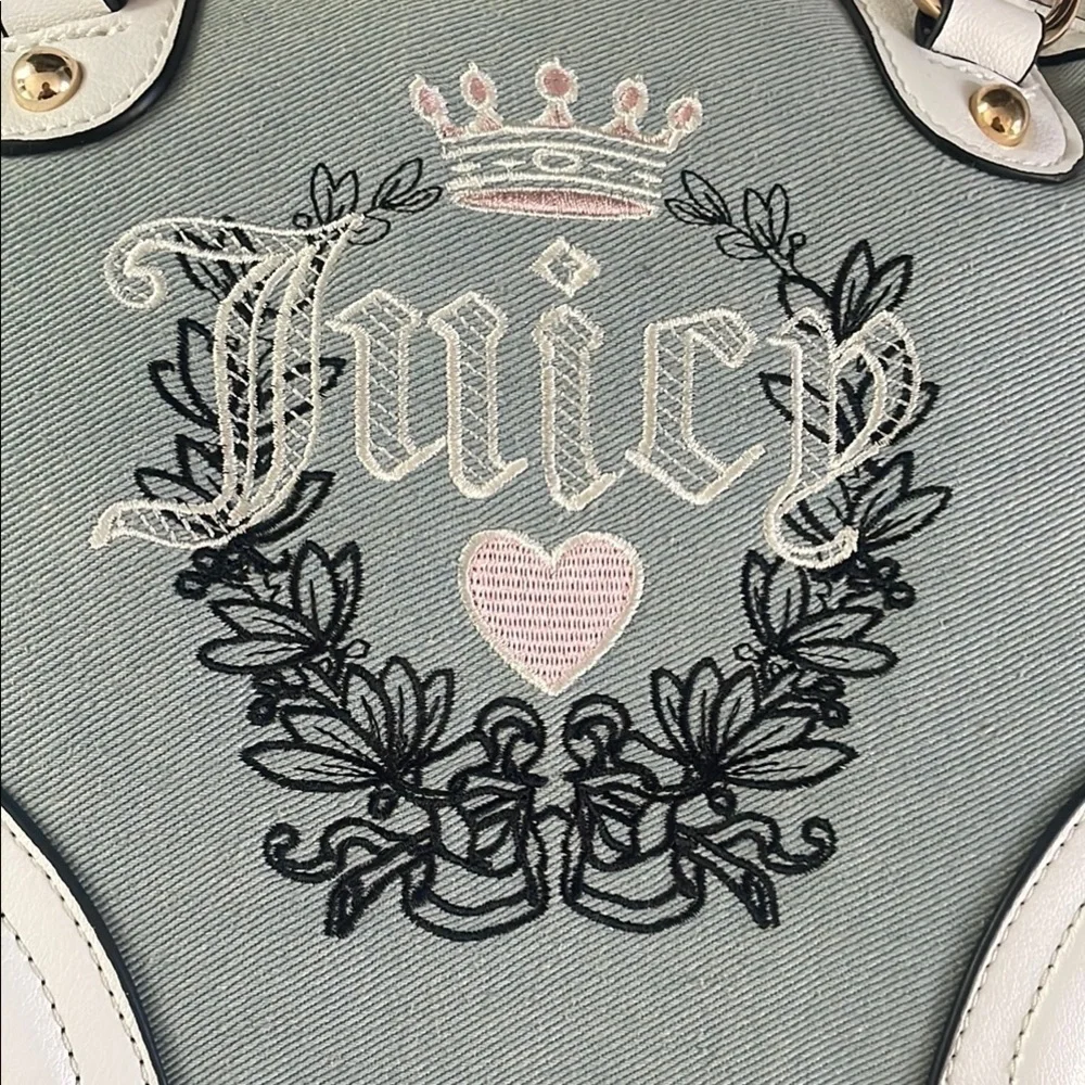 JUICY COUTURE Denim Heritage Women's Satchel NWT